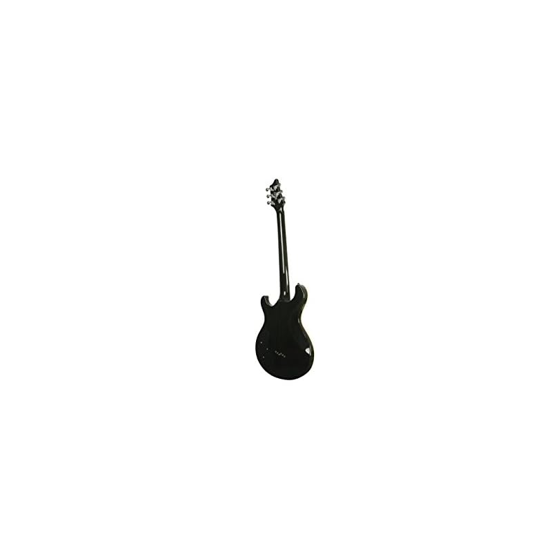 IYV 6 String IP350 TBK PRS SolidBody Electric Guitar, Trans Black