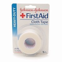 Red Cross First Aid Cloth Tape, Heavy-Duty, 1"-10 yds.