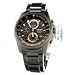 Seiko Black Dial Chronograph Black PVD Stainless Steel Mens Watch SNDD65