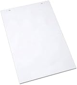 Q-Connect Plain Flipchart Pad A1 40 Sheet Pack of 5 60gsm Perforated view 3