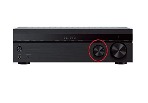 Menu Input Selector Knob Compatible with Sony AV Receiver