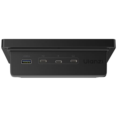 ULANZI Upgrade D200H 7-in-1 Deck U-Studio Stream Controller Keyboard, 14 LCD Keys, 13 Customizable Macro Keys Dock to Control Apps and Software, Trigger Actions in OBS, Twitch, YouTube, for Mac/PC