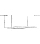 MonsterRax 4x8 Overhead Garage Storage Rack - 500 Pound Weight Capacity ...
