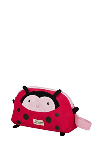 Samsonite Happy Sammies Backpack, Accessori da Viaggio Kit di Prodotti per l'Igiene Personale Unisex Bambini e Ragazzi, Rosso (Ladybug Lally), Taglia Unica