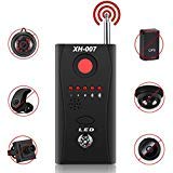 Homder Hidden Camera Detector Radio Frequency Detector Use for Hotel, Car, Locker Room Powered by 2AA Battery, Strong Sensitivity, Accurate Position