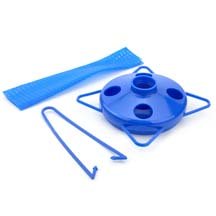 Gadjit Soda Bottle Bird Feeding Starter Kit Includes 1 Soda Bottle Hanging Feeder and 1 Watering Well. Just Add 2 Empty Soda Bottles, Birdseed, and Water, Feed Wild Birds Promote Plastic Bottle Re-use - Thumbnail 2