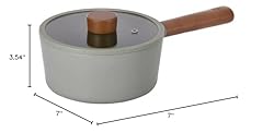 Neoflam FIKA 1.7QT 18cm Mid Night IH Saucepan with