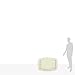 Amazon Basics Faux Sherpa Padded Bolster Pet Bed for Dog, Beige, 35 x 22 inches