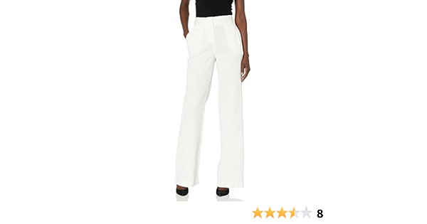 Wide-Leg Crinkle Crepe Pant at Amazon 