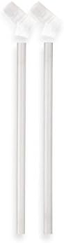 CamelBak eddy Accessory Valves and Straws in Clear  (2 Sets each set Includes 2 Camelbak Valves With 2 Straws)
