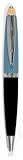 Xonex Tri-Tone Enamel Ball Point Pen, Twist Style, Xonex Refill #10031, 4-1/4 Inch, Slate/Black (10785)