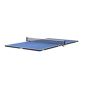 JOOLA Conversion Table Tennis Top with Metal Apron, Foam Backing and Net Set