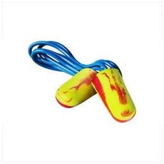 Disposable Blasts Earplugs Neon Yellow, 2 Pair