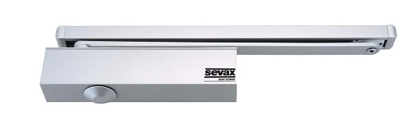 SEVAX ESV7192 Cam Door Closer - F2 to 4 Silver