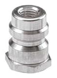 R134a Service Port Adapter - Straight High Side 1/4