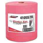 Kimberly-Clark 41055 Red WYPALL L80 Wipers, Jumbo Roll, 12.5
