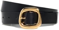 Madewell Chunky Buckle Skinny Leather Belt Desert Camel 2XL  display picture 3