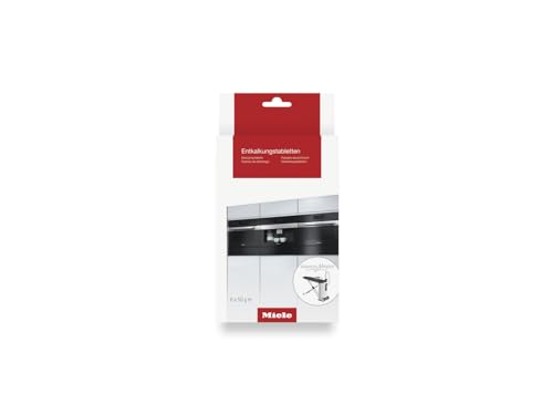 Miele Descaling Tablets, for Coffee Machines, Steam Ovens, FashionMaster, Ovens and Cookers with Moisture Plus, Pack of 6
