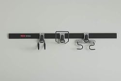 Rubbermaid FastTrack Hooks Kit, Black, FastTrack
