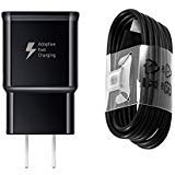 Adaptive Fast Wall Charger Adapter with USB Type C Cable Compatible Samsung Galaxy S9 S9 Plus S8 S8+ Note 8 Note 9,LG G5 G6 G7 V20 V30 ThinQ Plus and More