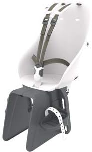 urban iki Rear Bicycle Seat with Frame Mount - White