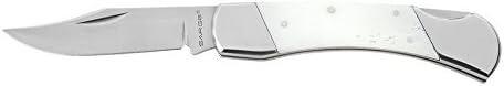 Sarge Knives SK-141WB Pocket Knives with Snowbird - White Bone Lock Back