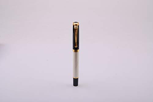 JINHAO Mother Of Pearl Superior Fountain Pen Art Black Cap Push Style Hot Sale