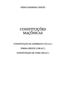 Livro Constituições Maçônicas