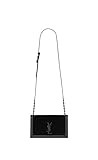 ZM-YSL BOOK BAG IN LEATHER AND SUEDE