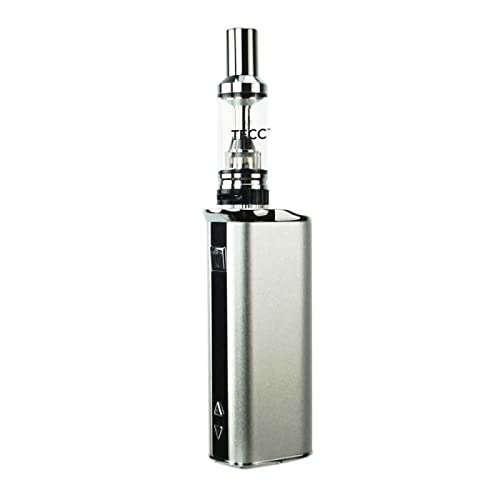 TECC arc 5 Vape Kit - Silver - No Nicotine/Nicotine Free
