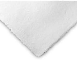 Shizen Deckle Edge Cardstock Paper - 200 gsm White - 9731731 A
