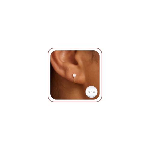 Carffordo Backless Half Hoop Earrings