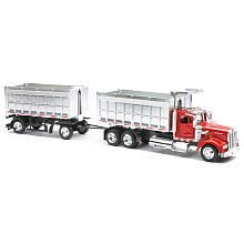 1/43 D/C Kenworth W900 Double Dump Truck