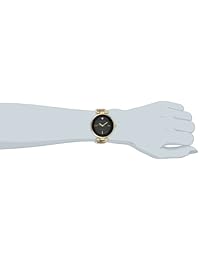 Anne Klein, reloj de pulsera con diamantes AK   1414BKGB para mujeres