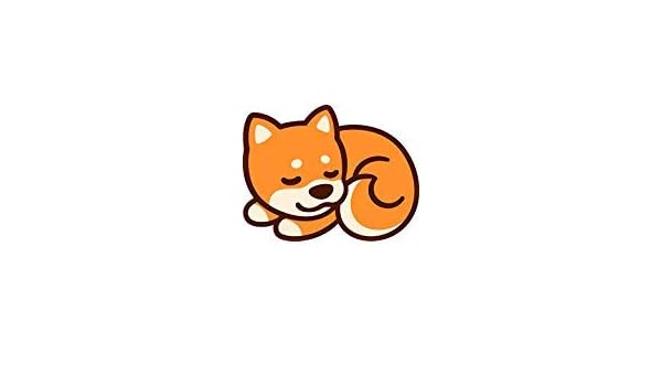 Amazoncom Cute Adorable Sweet Sleeping Shiba Inu Puppy Dog