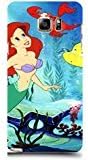 Samsung Galaxy Note 5 Cover,Ariel Princess The Little Mermaid Phone Case Anime&amp;Comic Style Original Unique American Movie Back Case Cover (Ariel Anime Stylish)