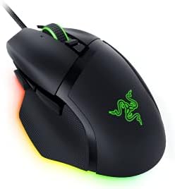 Basilisk V3 35K - Mouse da gioco cablato ergonomico e completamente personalizzabile - Sensore ottico Focus Pro 35K (rotellina HyperScroll, illuminazione Chroma a 11 zone) Nero