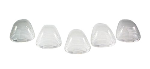 Recon 264142CL Clear Cab Roof Lights 1999-2012 Ford Super Duty (5-Piece Set)