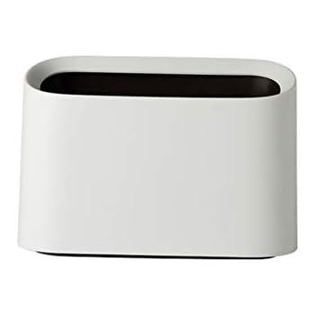 Amazon.com: Mini Plastic Trash Can Portable Cute Square ...