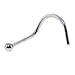 Body Candy Stainless Steel 2mm Ball Nose Stud Ring Twister 20 Gauge