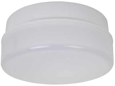 ASD AC/WL100 Circular External Bulkhead Light Fitting - White Base - Image 3