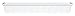 Novelty Poly-Pro Plastic Flower Box Planter, White, 36-Inch