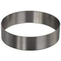 Round Cake Mold/Pastry Ring, S/S, Heavy Gauge. (6" x 3")
