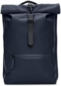rain backpack 2016 best top Amazon.com: RAINS Trail Rolltop Waterproof Backpack – Black Rolltop Urban  Daypack Water Resistant Water Repellent Minimalist Design for Men & Women –  2 Year Warranty : Clothing, Shoes & Jewelry