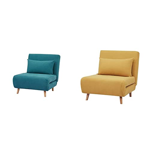 GIA TriFold Convertible Polyester Sofa Bed Chair with Removable Pillow