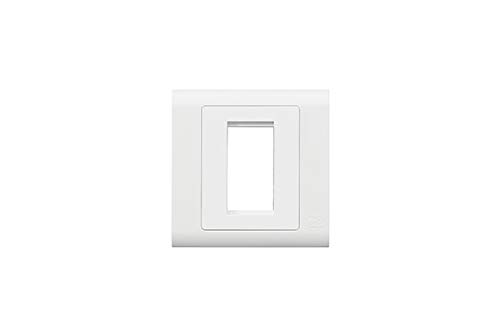 MK Essentials 1 Module Euro Front Plate