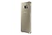 Samsung Galaxy S7 edge Case Clear Protective Cover - Gold