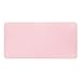 Desk Pad Mouse Pad/Mat - BUBM Large Gaming Mouse Pad Desktop Pad Protector PU Leather Laptop pad for Office and Home,Waterproof and Smooth,2 Year Warranty (Pink-Silver, M)