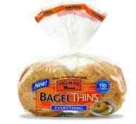 Thomas Everything Bagel Thins, 8 count bag