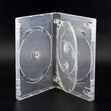 5 x Dragon Trading 4 Disc Clear CD DVD BLU RAY Disc Cases 4 Way Case for 4 Discs Of Any Format With 14mm Spine And Outer Sleeve For Artwork Inlay - Image 5